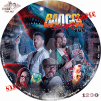 BAD CGI SHARKS/電脳鮫　DVDラベル