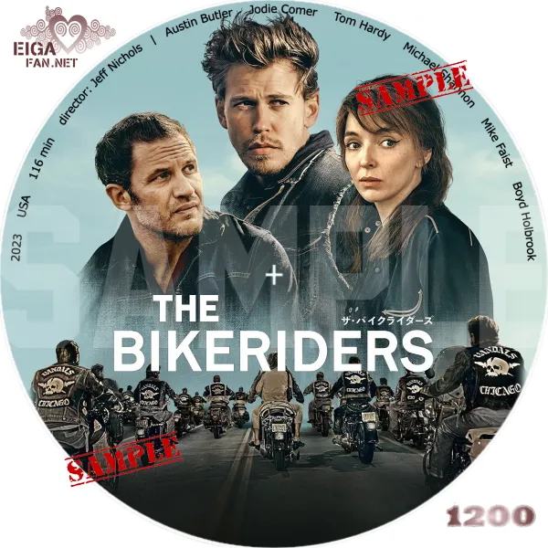 ザ・バイクライダーズ　DVDラベル