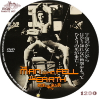 地球に落ちてきた男　DVDラベル（C)