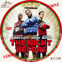 ナイト・ビフォア　俺たちのメリーハングオーバーDVDラベル