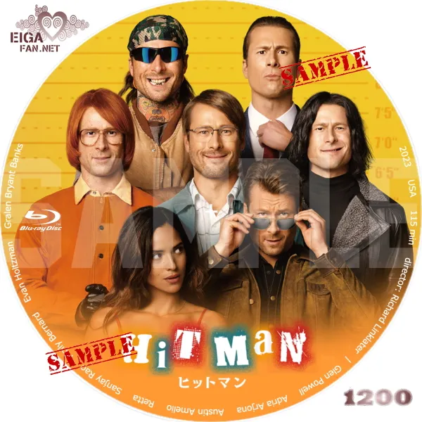 ヒットマン　DVDラベル