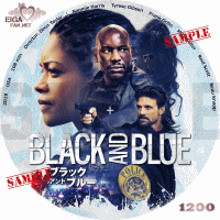 ブラックアンドブルー　DVDラベル
