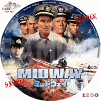 ミッドウェイ　1976　DVDラベル