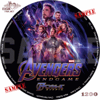 アベンジャーズ／エンドゲームDVDラベル