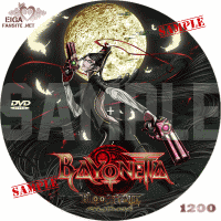 Bayonetta Bloody Fate ベヨネッタ・ブラッディ・フェイト　DVDラベル