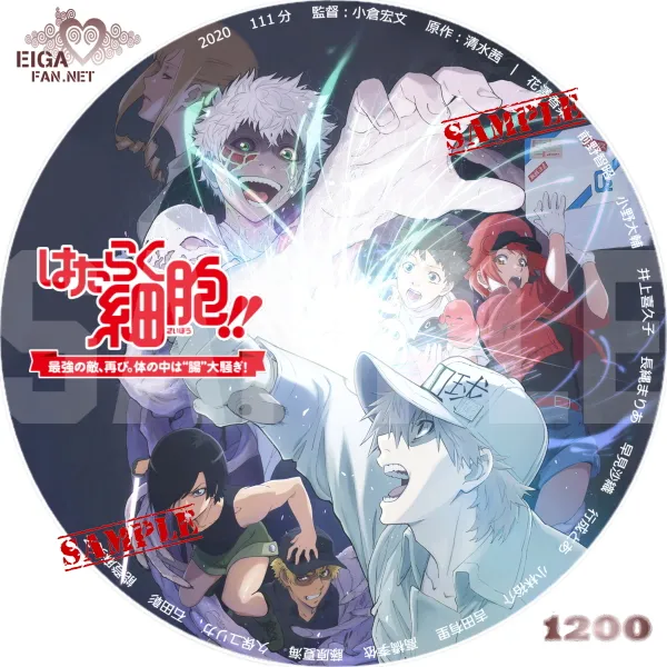 「はたらく細胞!!」最強の敵、再び。体の中は“腸”大騒ぎ！DVDラベル