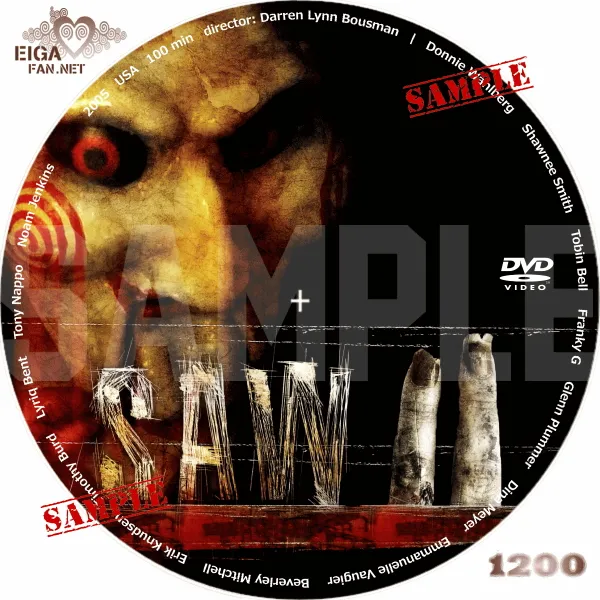 ソウ２　DVDラベル