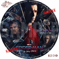 スパイダーマン：ノー・ウェイ・ホームのDVDラベル