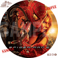 スパイダーマン２　DVDラベル