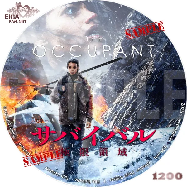 サバイバル　極限領域　DVDラベル