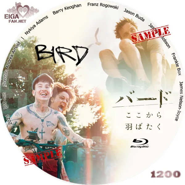 バード　ここから羽ばたく　DVDラベル