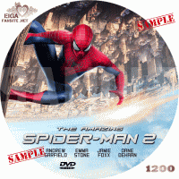 アメイジング・スパイダーマン２　DVDラベル